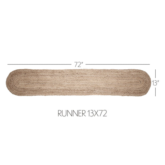Natural Jute Runner 13x72