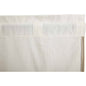 Sawyer Mill Farmhouse Rustic Charcoal Gray Gathered Rod Pocket Valance Window Topper 20x72