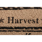Sawyer Mill Charcoal Plow Braided Jute Half Round Farmhouse Entryway Accent Rug 16.5x33 Indoor Mat