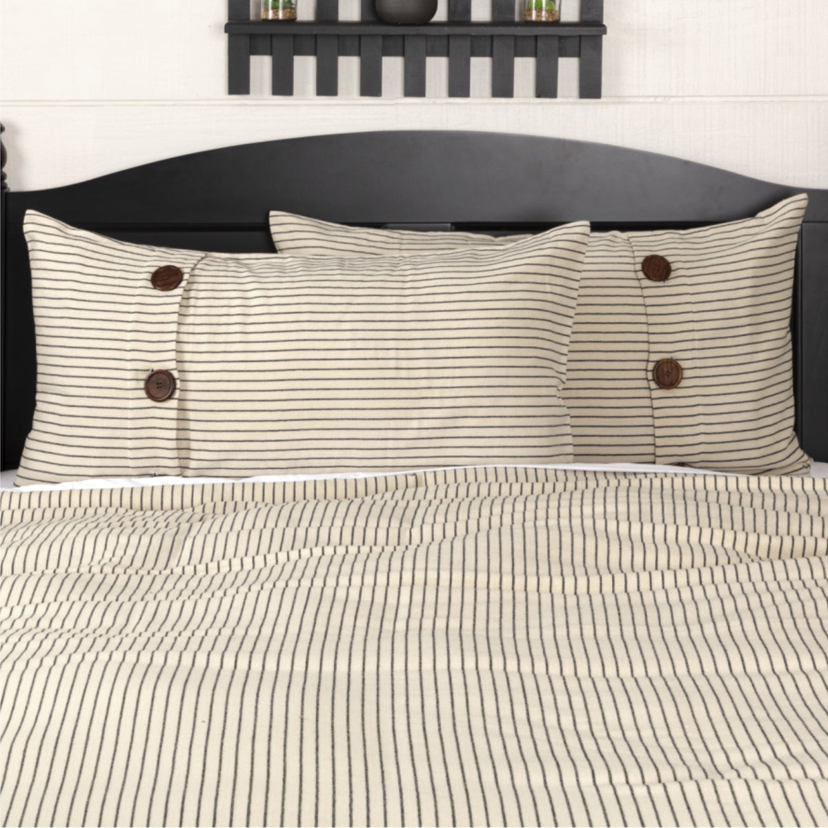 Katie's Vintage Stripe King Sham