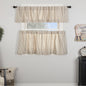 Katie's Vintage Stripe Tier Set of 2 24Lx36W