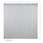 Sawyer Mill Blue Ticking Stripe Shower Curtain 72x72