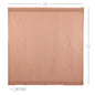 Sawyer Mill Red Ticking Stripe Shower Curtain 72x72