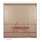 Sawyer Mill Red Farmhouse Living Shower Curtain 72x72