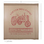 Sawyer Mill Red Tractor Shower Curtain 72x72