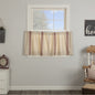 Market Place Red Grain Sack Stripe Tier Set of 2 24Lx36W