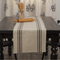 Mill House Stripe Black Runner 54Lx16W