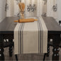 Mill House Stripe Black Runner 72Lx16W