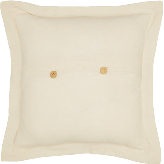 Ashmont Cotton Wreath Pillow 18x18