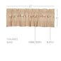 Ashmont Cotton Valance 16x60