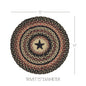 Colonial Star Jute Trivet 15