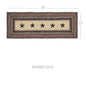 Colonial Star Jute Rect Runner 13x36