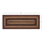 Beckham Jute Rect Runner 13x36