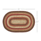 Ginger Spice Jute Rug Oval 20x30