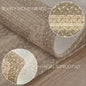 Cobblestone Jute Rug Rect w/ Pad 27x48