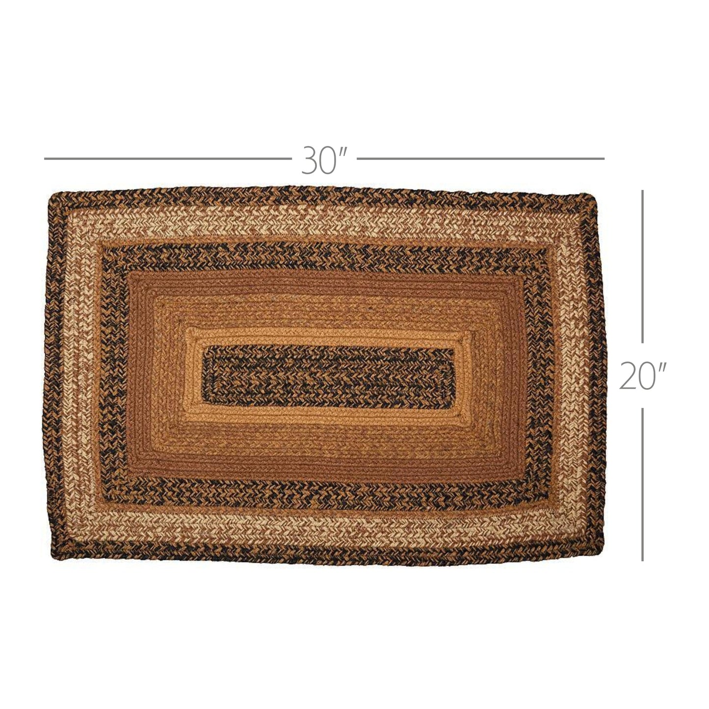 Kettle Grove Jute Rug Rect 20x30