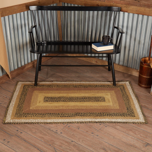Kettle Grove Jute Rug Rect w/ Pad 36x60