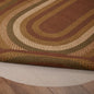 Tea Cabin Jute Rug Oval w/ Pad 60x96