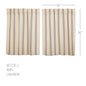 Grace Grain Sack Stripe Tier Set of 2 L36xW36