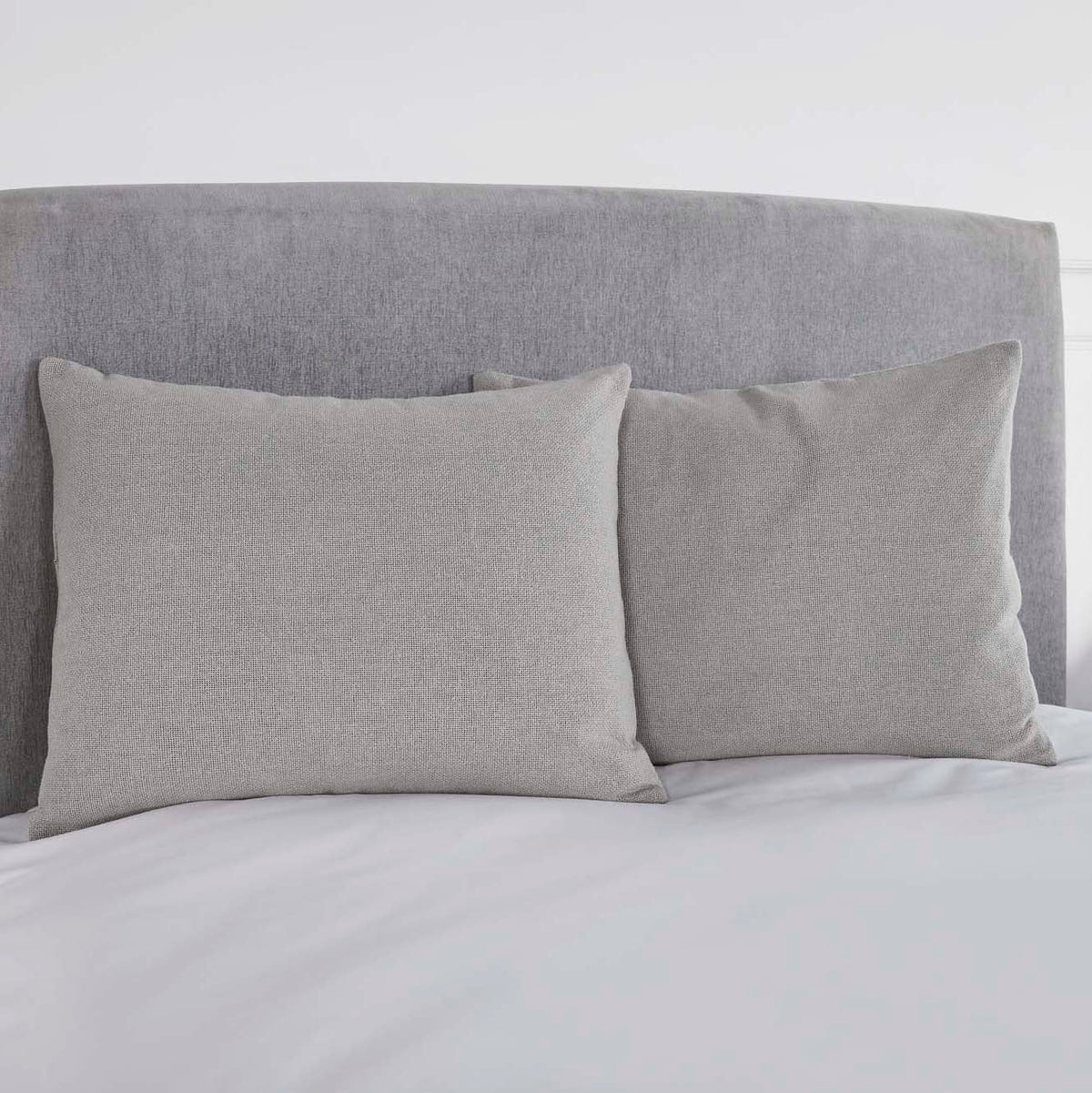 Burlap Dove Grey Standard Sham