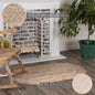 Natural Jute Rug Oval w/ Pad 27x48