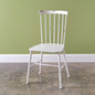 Distressed Metal Cafe Chair
