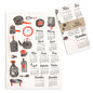 Kitchenware Calendar Tea Towel - Min of 4