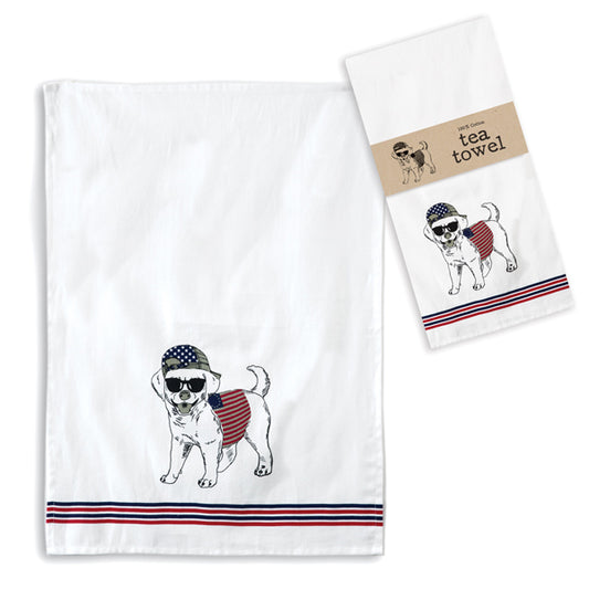 American Dog Tea Towel - Min of 4