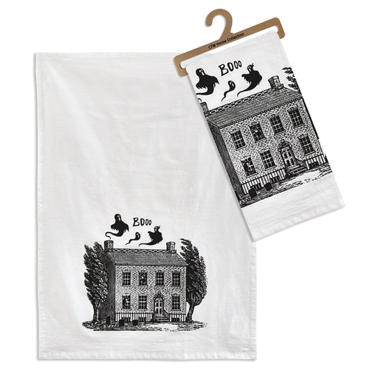 Haunted House Tea Towel - Min of 4