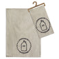 Powered By Moonshine Tea Towel - Min of 4