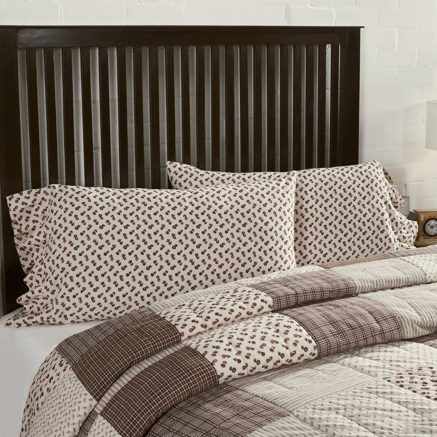 Florette Ruffled King Pillow Case Set of 2 +4