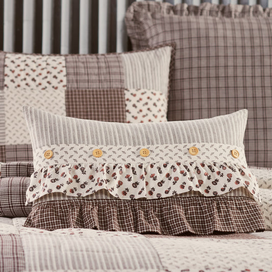 Florette Ruffled Pillow