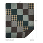 Pine Grove Twin Quilt 68Wx86L