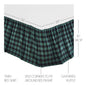 Pine Grove Twin Bed Skirt 39x76x16