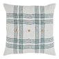 Pine Grove Plaid Fabric Euro Sham 26x26