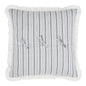 Sawyer Mill Black Fabric Euro Sham 26x26