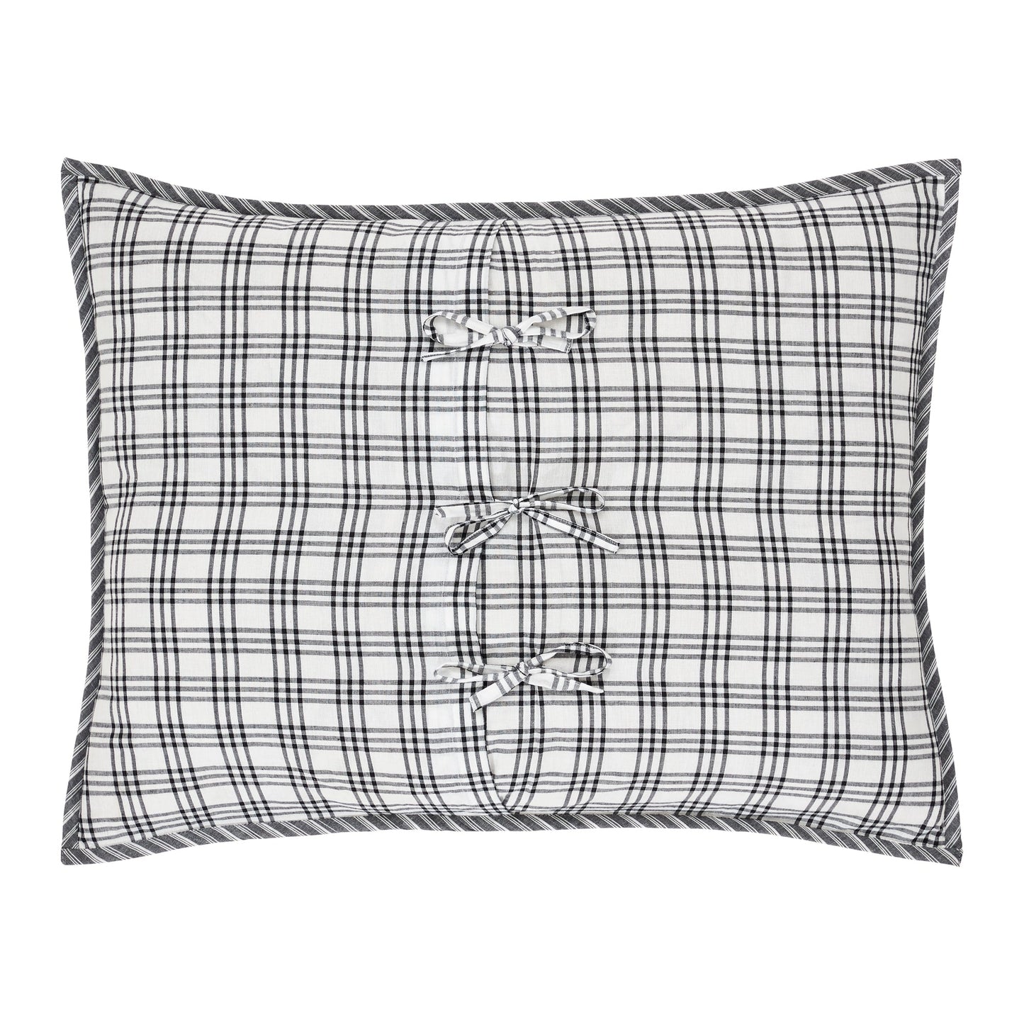 Sawyer Mill Black Standard Sham 21x27