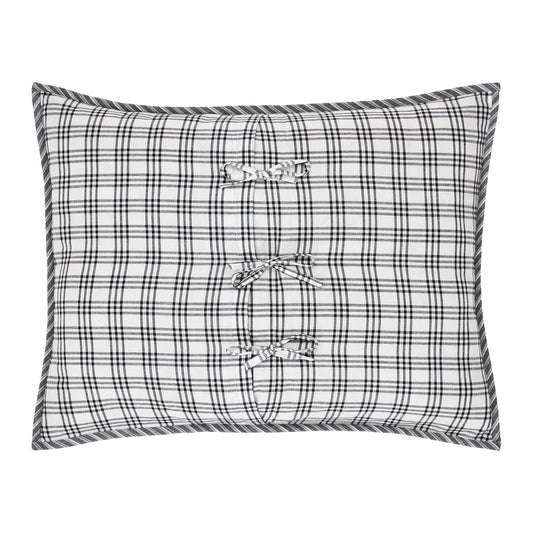 Sawyer Mill Black Standard Sham 21x27