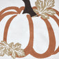 Fall Harvest Wheat Plaid Pumpkin Decorative Throw Pillow 18x18 Inch Autumn Farmhouse Seasonal Accent Pillow for Home Decor