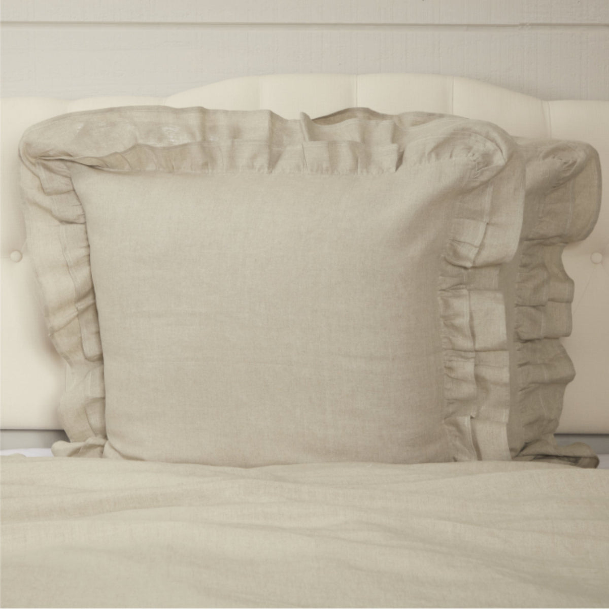 Provincial Linen Natural Euro Sham