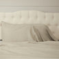 Provincial Linen Natural Standard Pillow Case Set of 2 27Lx21W+14
