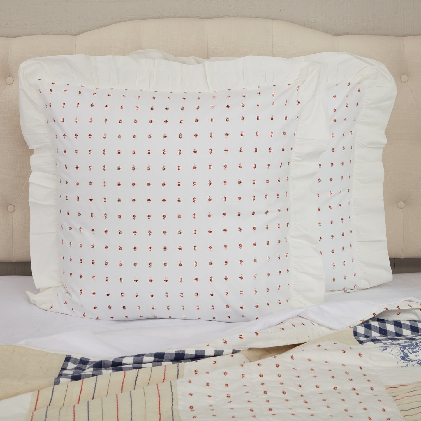 Abigail Fabric Euro Sham 26Lx26W