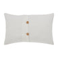 Burlap Applique Carrot Pillow 14x22