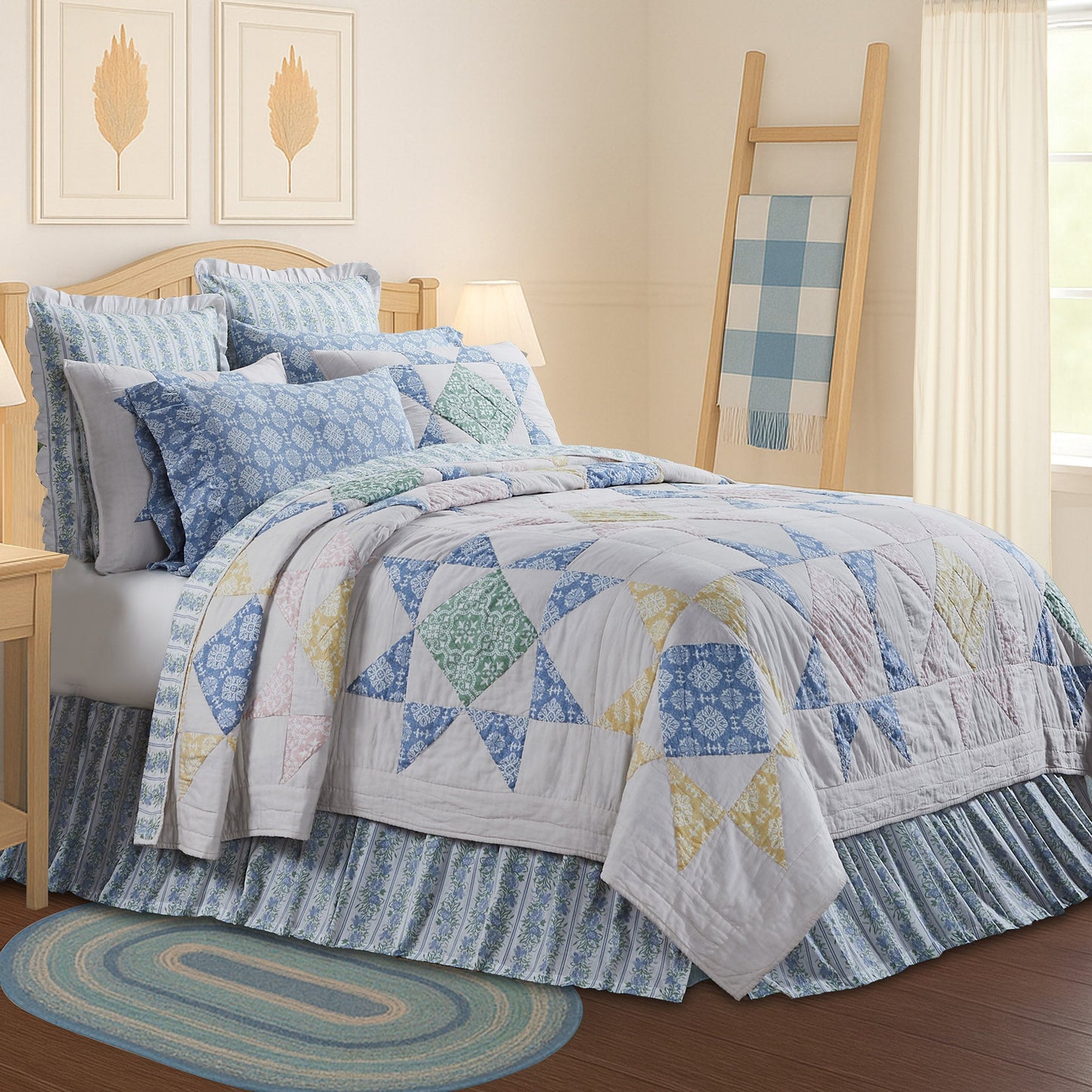 Jolie Queen Quilt 90Wx90L