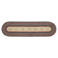 Colonial Star Jute Oval Runner 13x48
