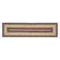 Colonial Star Jute Rug/Runner Rect w/ Pad 24x96