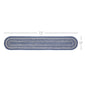 Great Falls Blue Jute Oval Runner 13x72