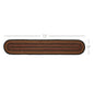 Heritage Farms Jute Oval Runner 13x72
