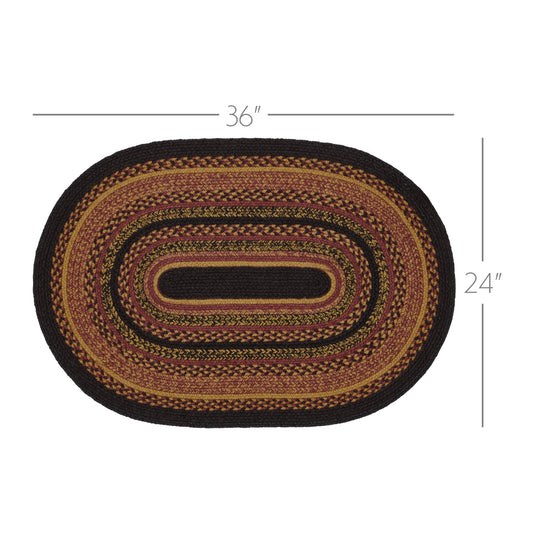 Heritage Farms Jute Rug Oval 24x36