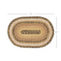 Kettle Grove Jute Oval Placemat 10x15